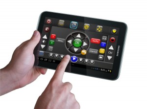 TouchSquid on a Samsung Tablet