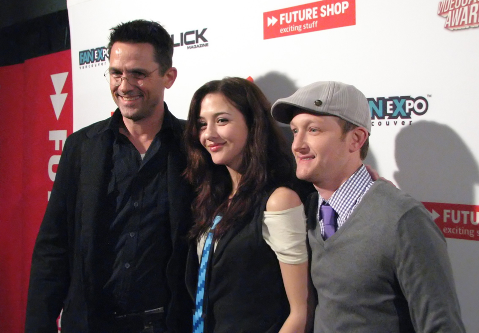 Billy Campbell, Katie Findlay and Eric Ladin